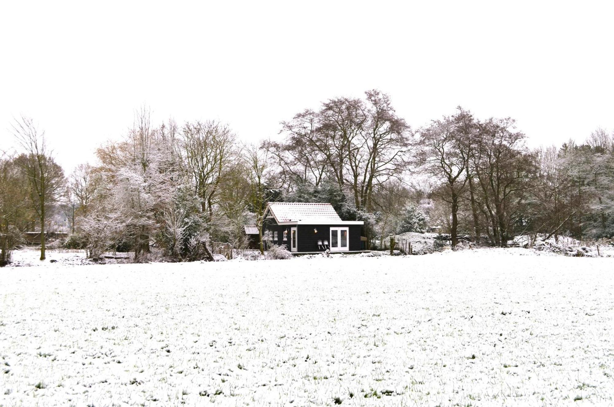 Prive In Een Bosrijke Omgeving Welkom Bij Gastenverblijf Het Ontsnapte Schaap In Jubbega ภายนอก รูปภาพ